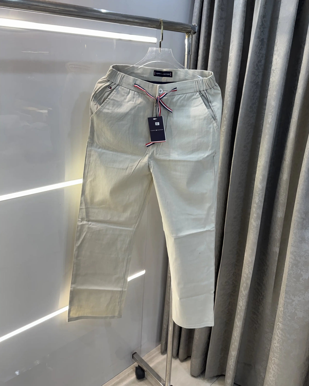 Tommy Hilfiger Beige Premium Classic Trouser