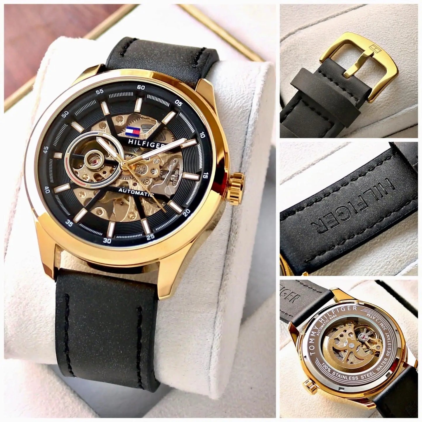 Tommy Hilfiger Automatic Leather belt