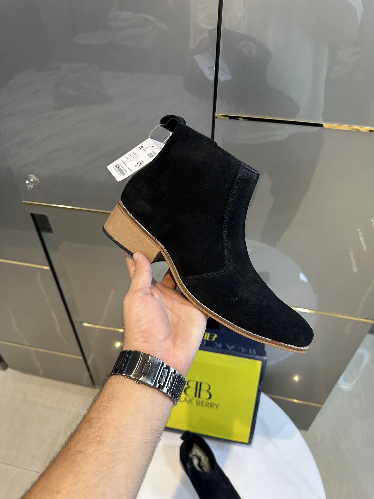 Black_Berry Premium Chelsea Boots