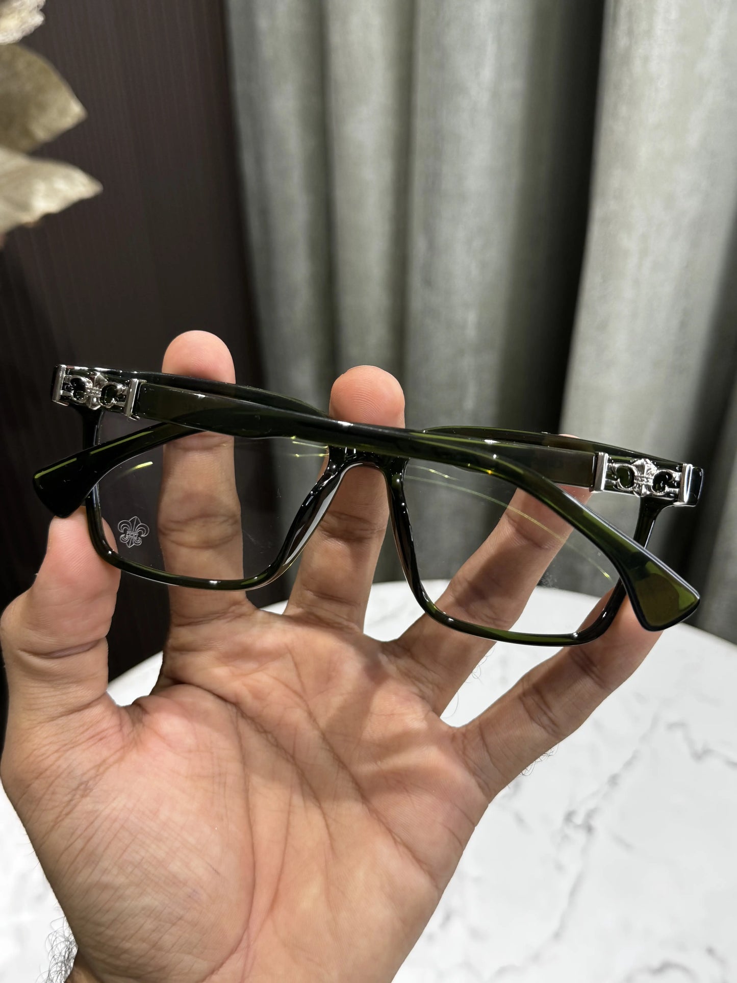 Chrome Hearts All Green Premium Glasses 8234
