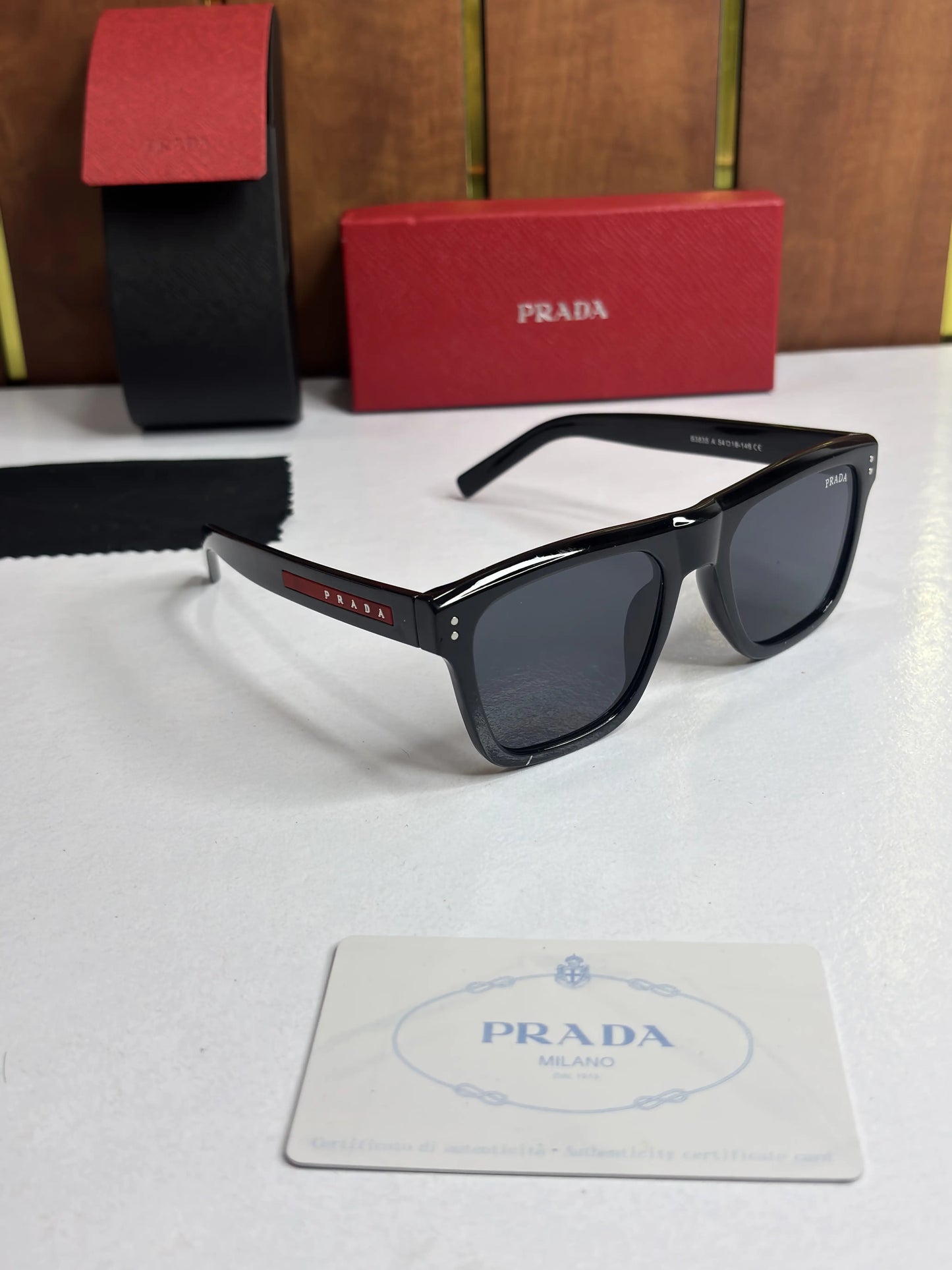 Prada 3835 Glossy Black