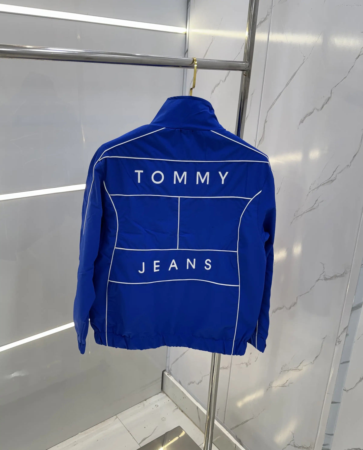 Tomm y Hilfige r Blue Imported Premium WindBreaker Jacket