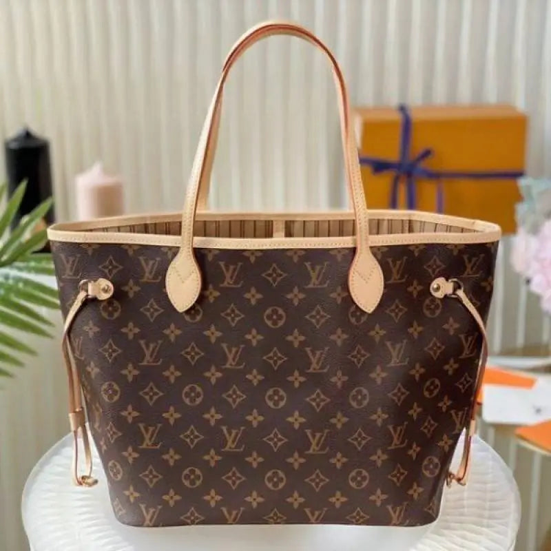 LouiIs_Vuitton Neverfull Bandoulire Monogram Inside Out MM Handbag Reversable Bag High End Quality With Premium Packaging