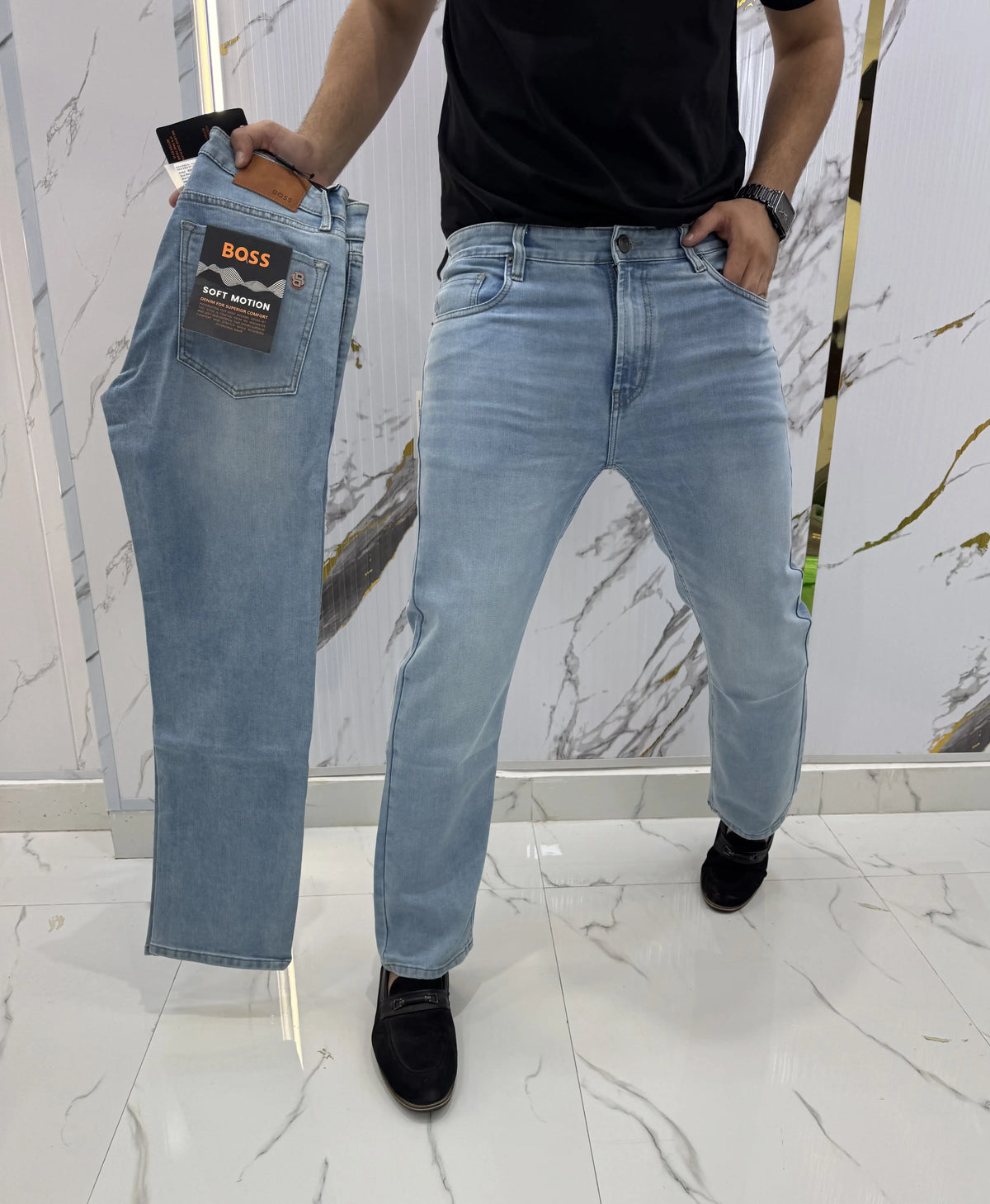Hugo Boss Sky Blue Limited Edtion Imported Denim
