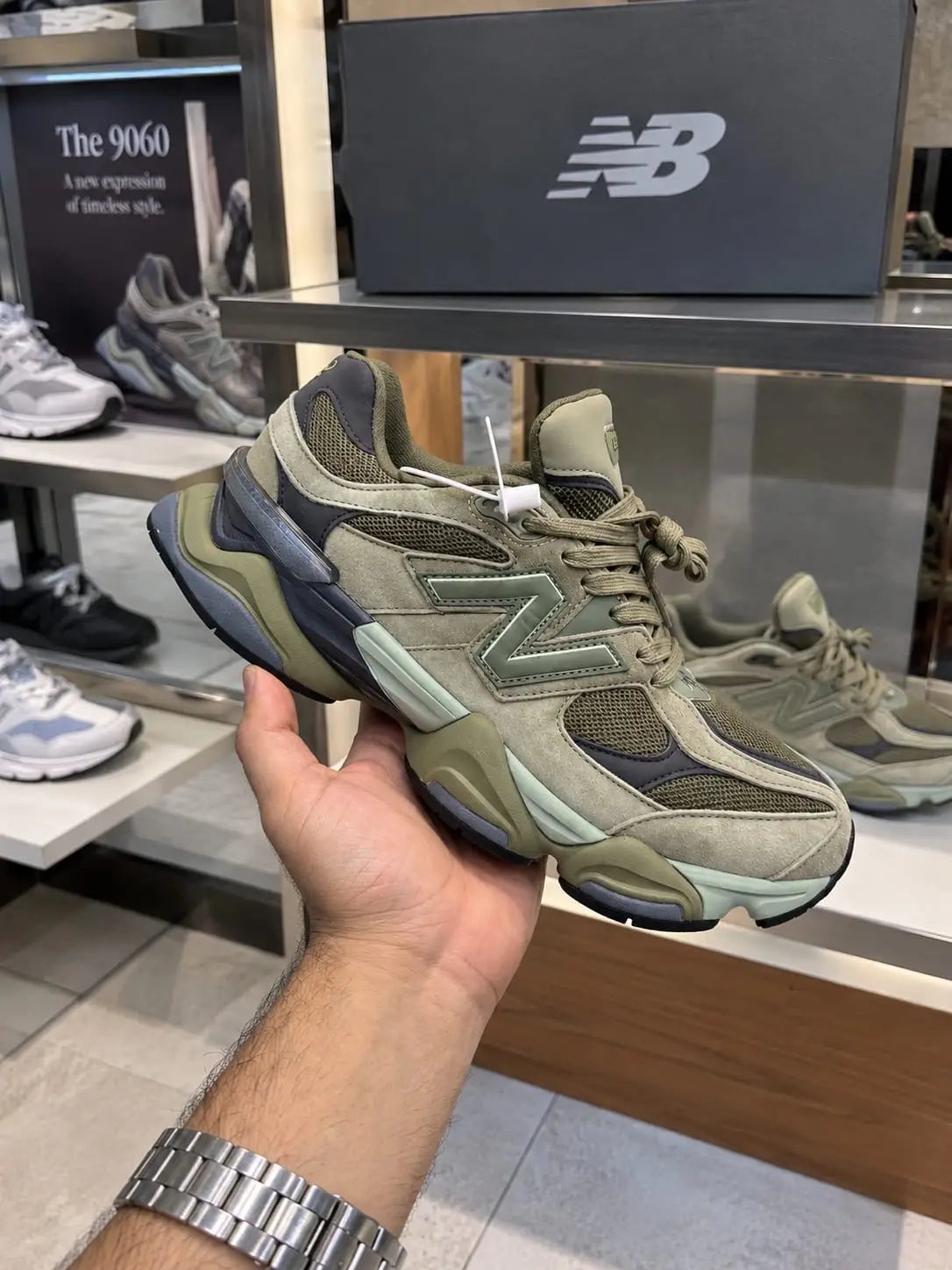 New_Balance 9060 Olive Green