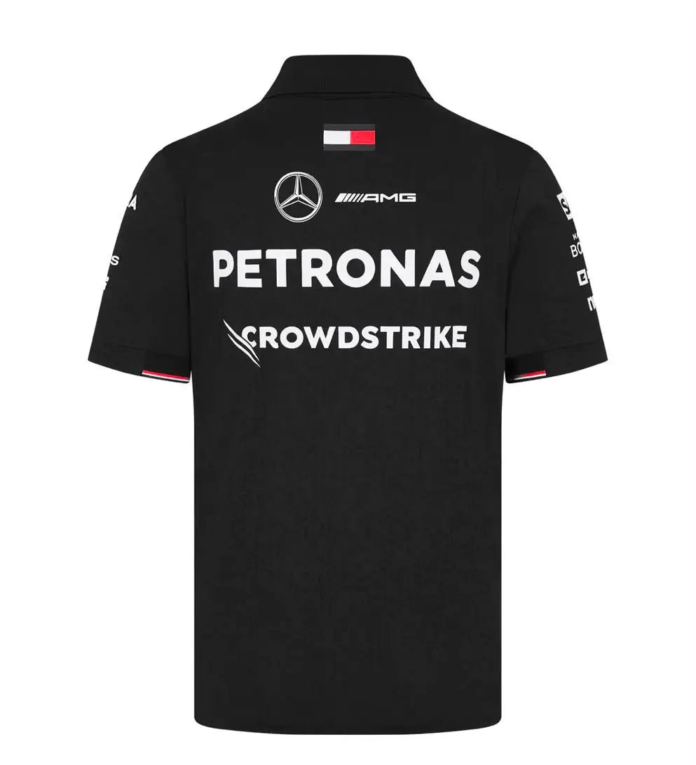 Tomm y Hilfiger Black Premium Polo T-shirt