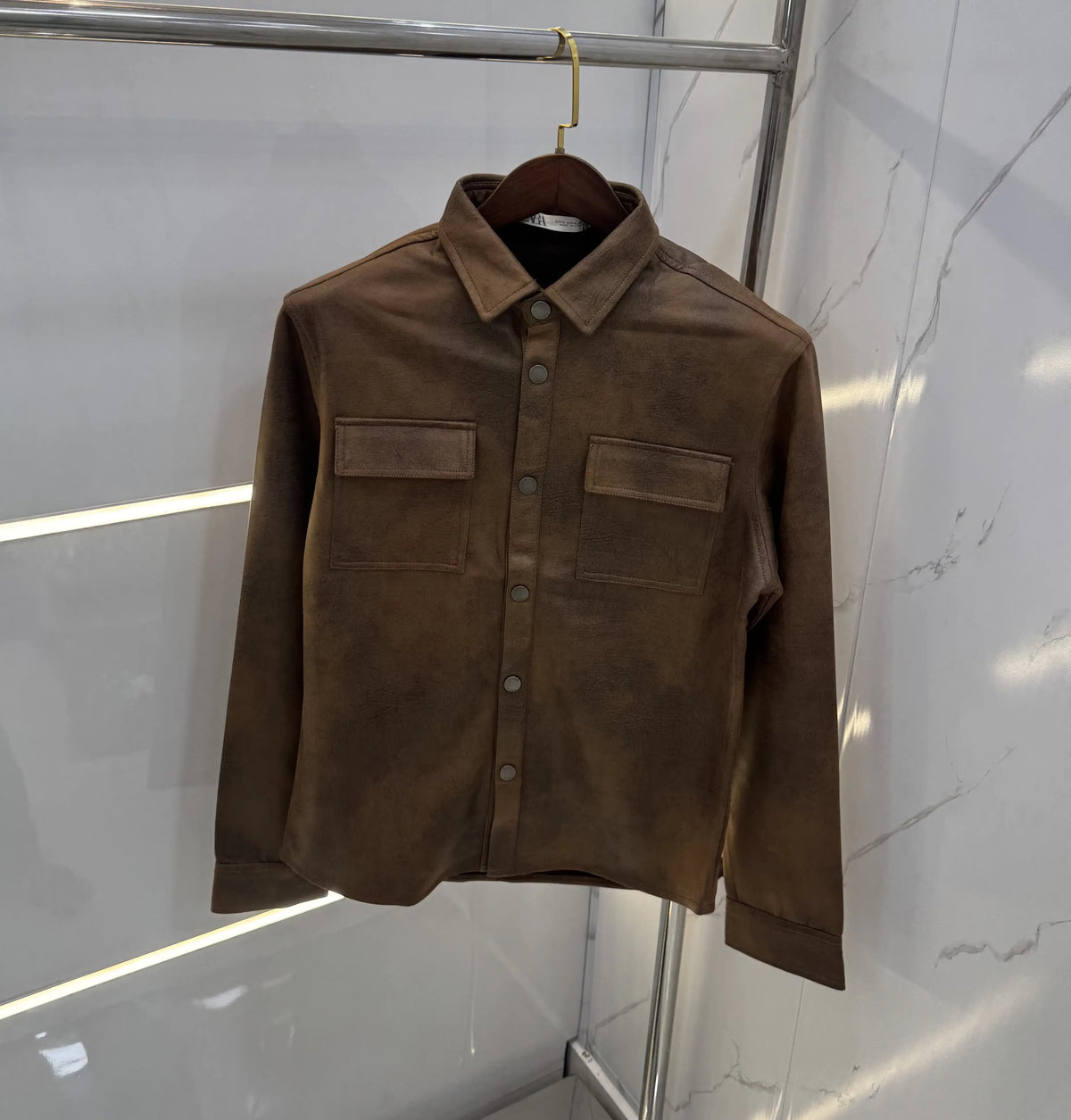 Zar a Brown Designer Premium Bomber Jacket