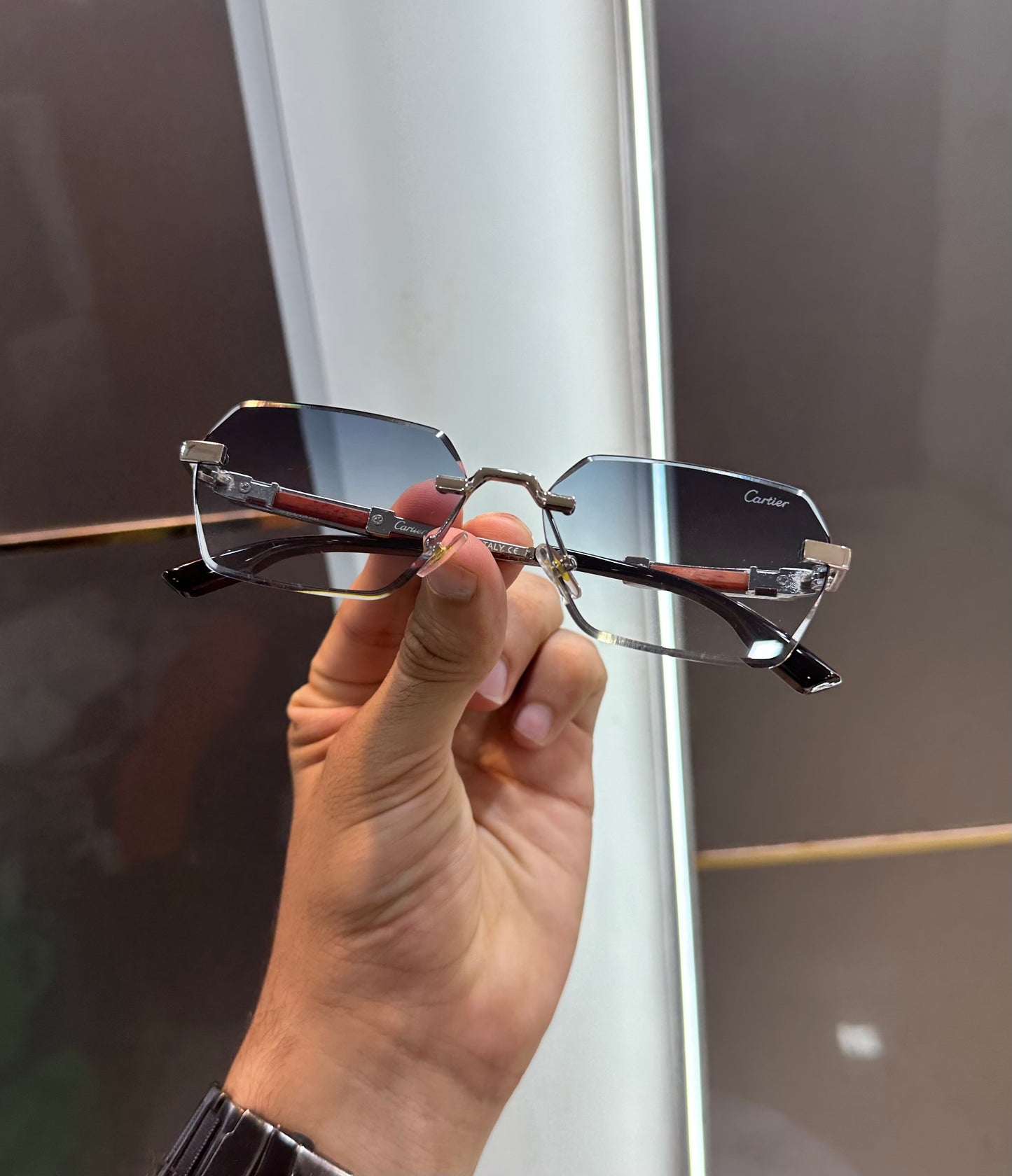 Cartier Sky Blue Karan Aujla Edition Luxury Shade With Original Packing