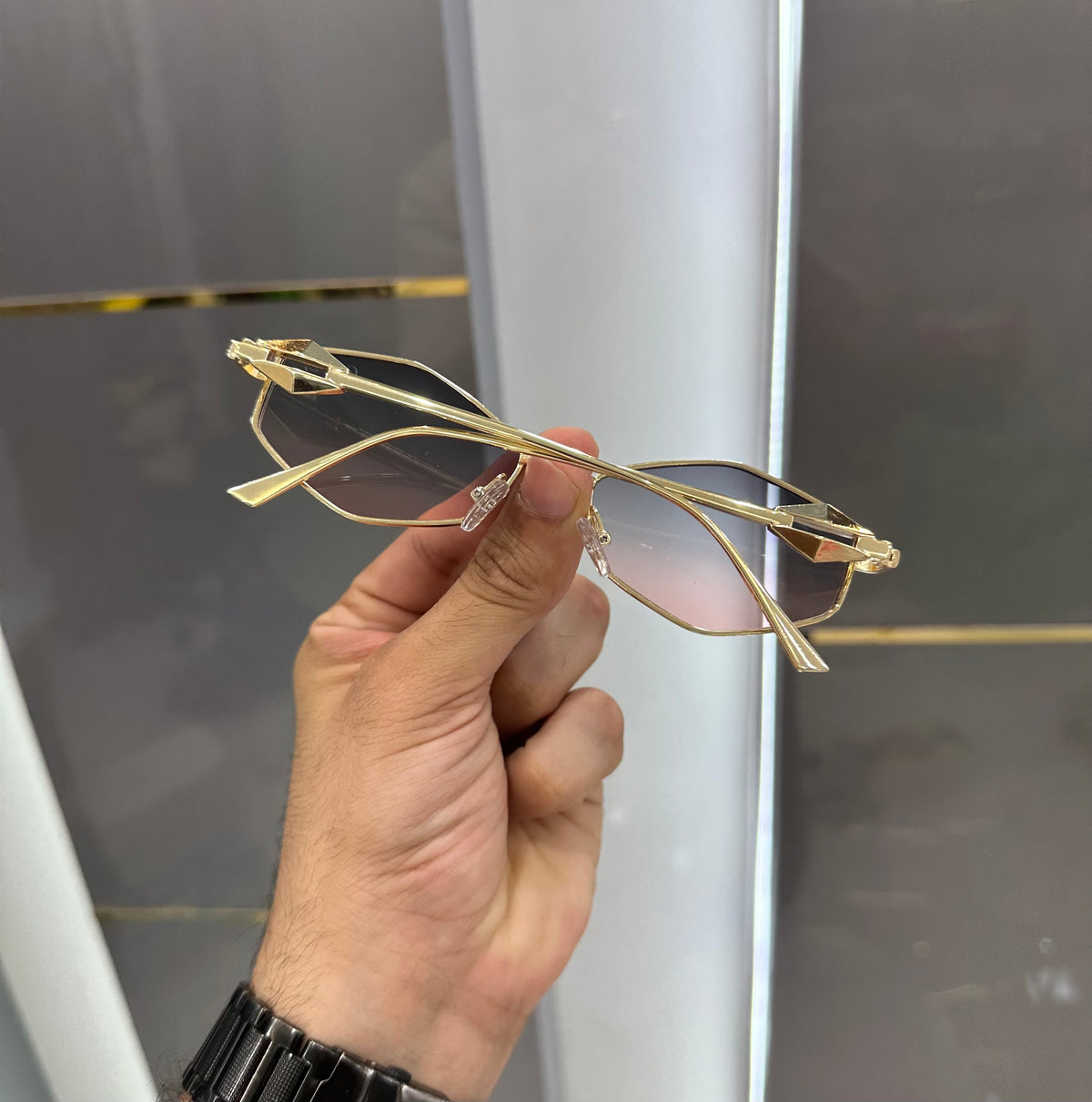 Gucci Dual Metal Limited Edition Karan Aujla Edition Luxury Shade With Original Packing (Copy)