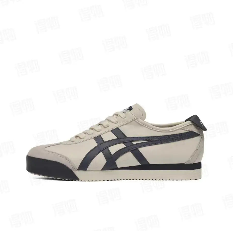 Onitsuka Tiger Mexico 66 SD PF BirchPeacoat 7A Premium Womens Platform Sneakers D-2141