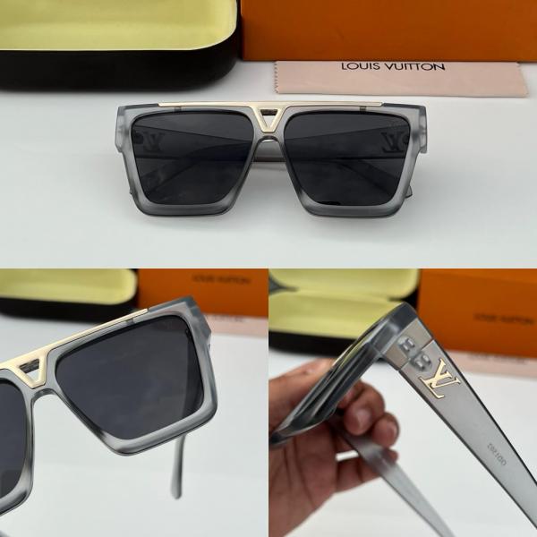 Louis Vuitton Grey Black Luxury Shade With Original Packing