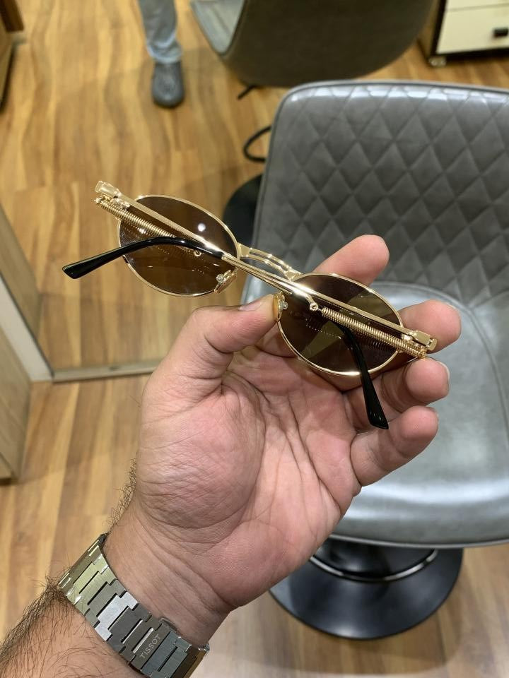 Versace Gold Brown Luxury Shade With Original Packing