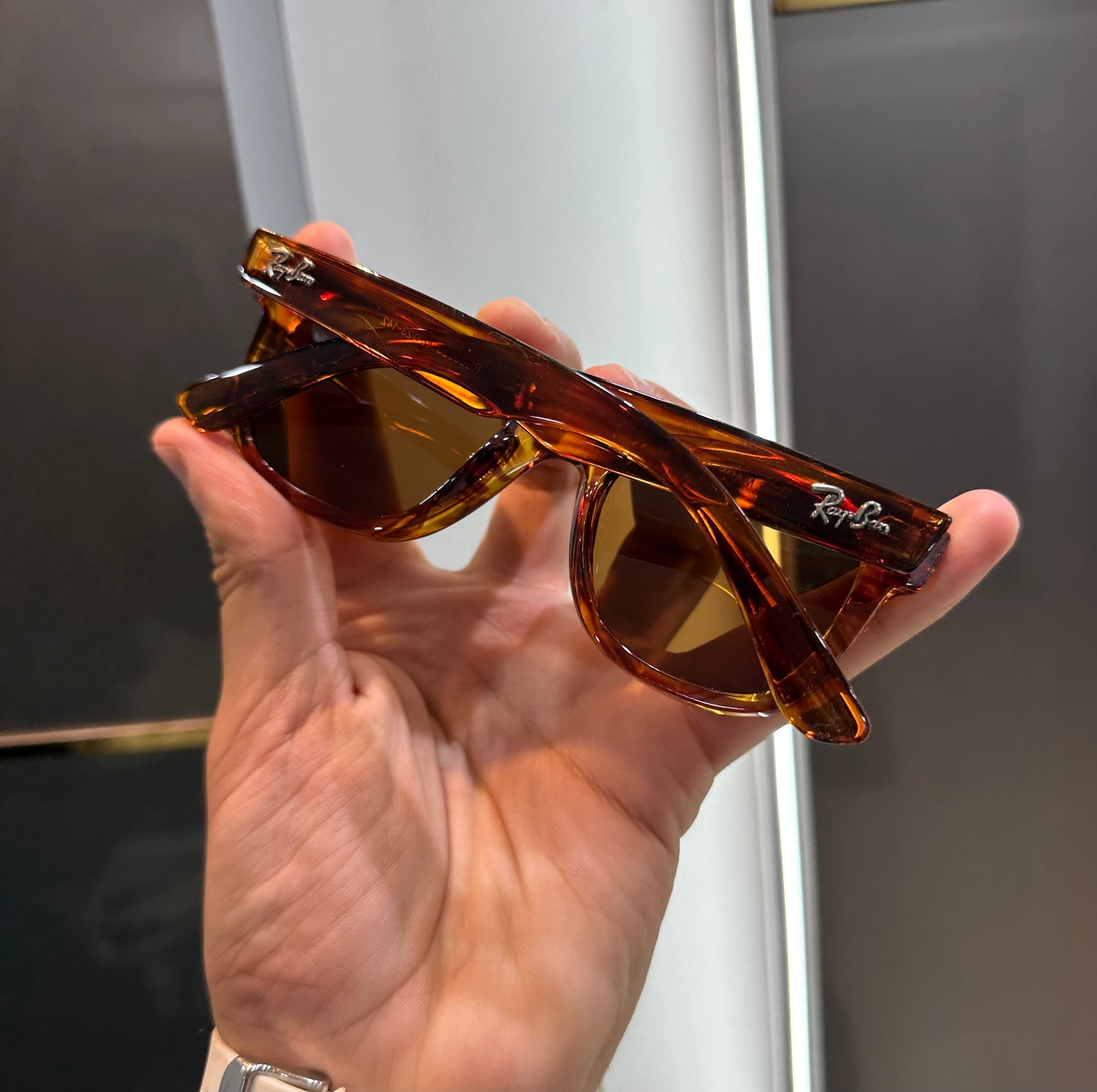 Ray Ban Brown Reverse Edition Luxury Shade With Original Packing