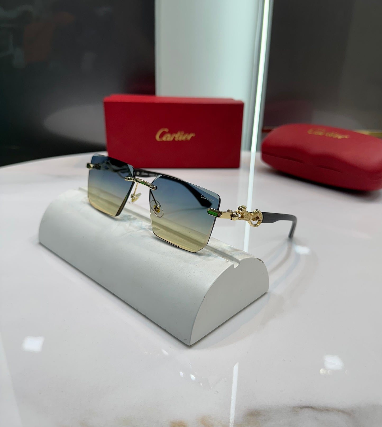 Cartier Dual Karan Aujla Edition Luxury Shade With Original Packing
