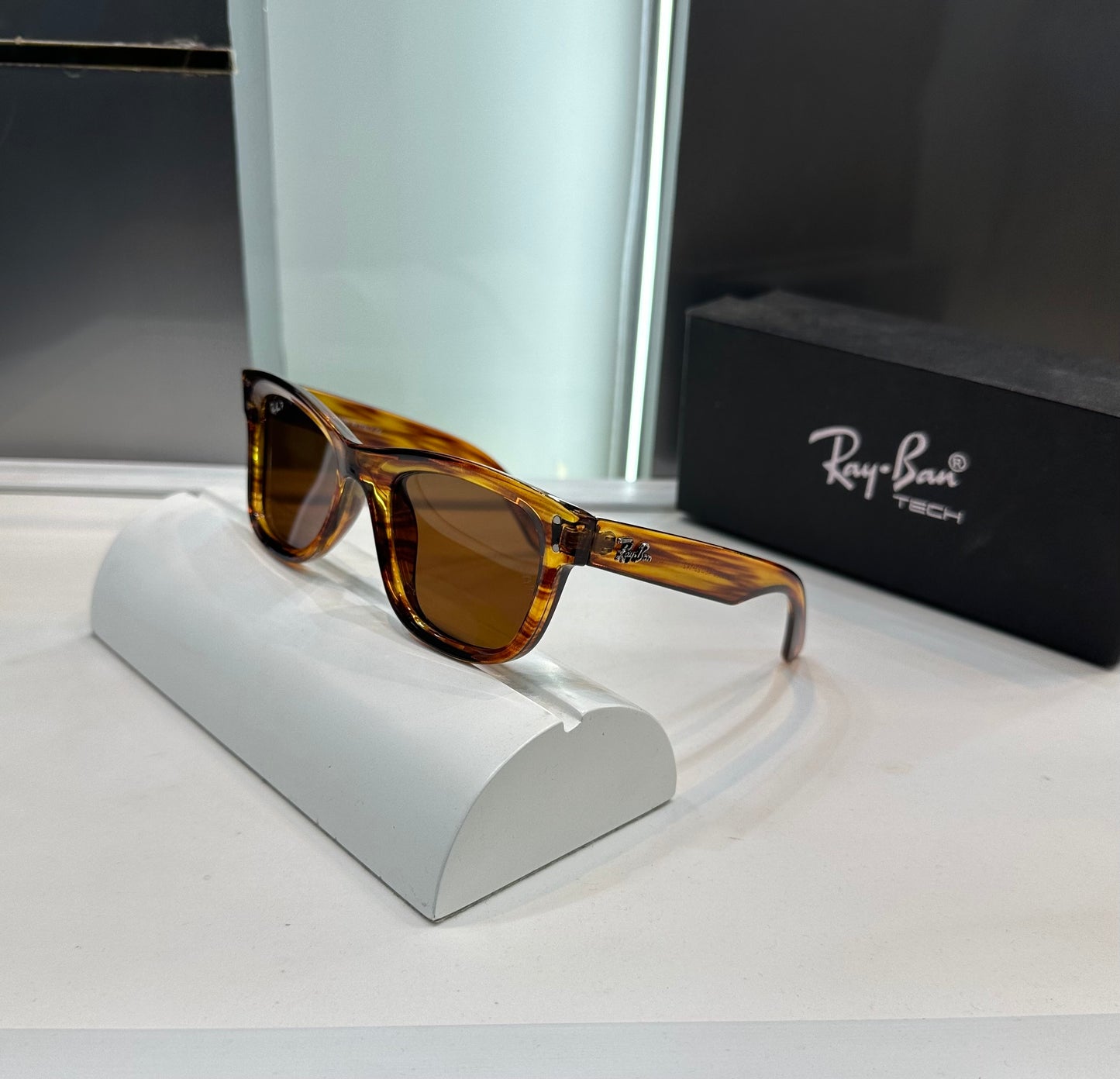 Ray Ban Brown Reverse Edition Luxury Shade With Original Packing