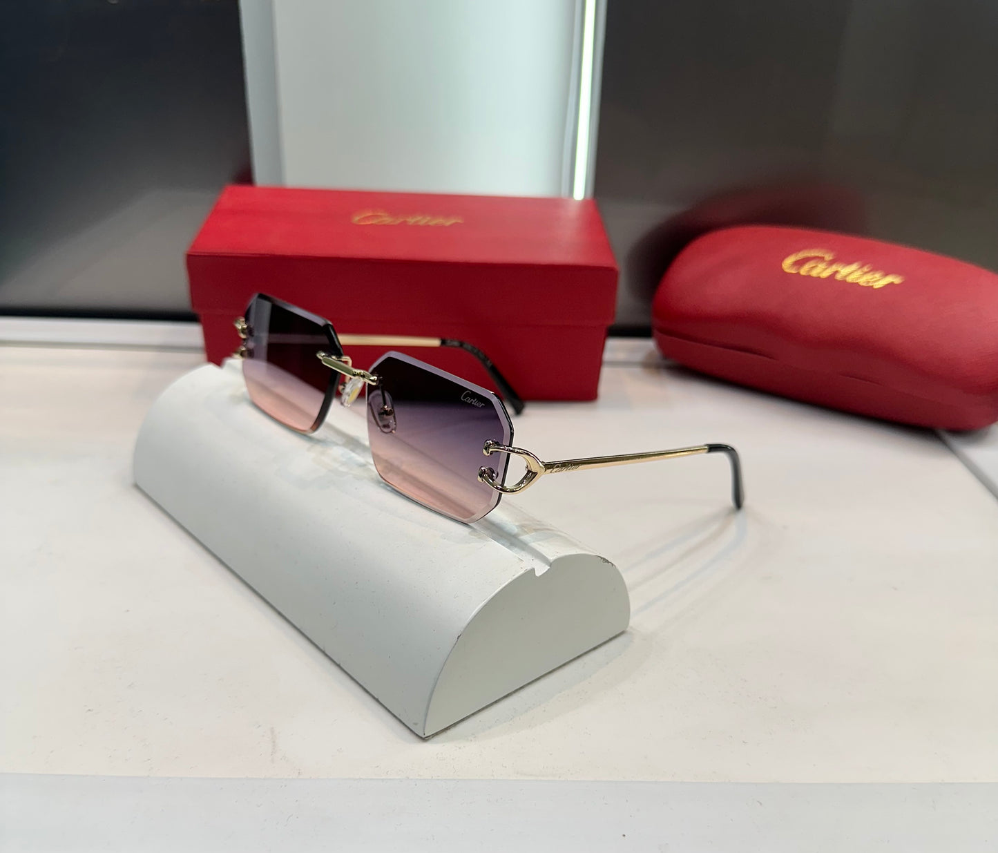 Cartier Dual Karan Aujla Edition Luxury Shade With Original Packing