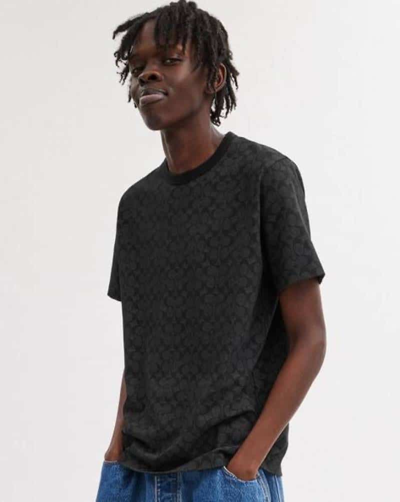 Coac h Black Monogr·aM Imported Premium T-Shirt