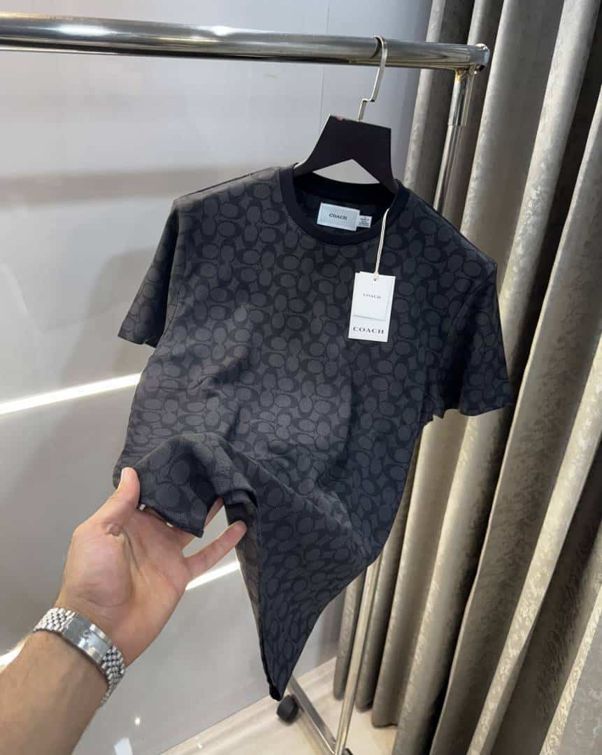Coac h Black Monogr·aM Imported Premium T-Shirt