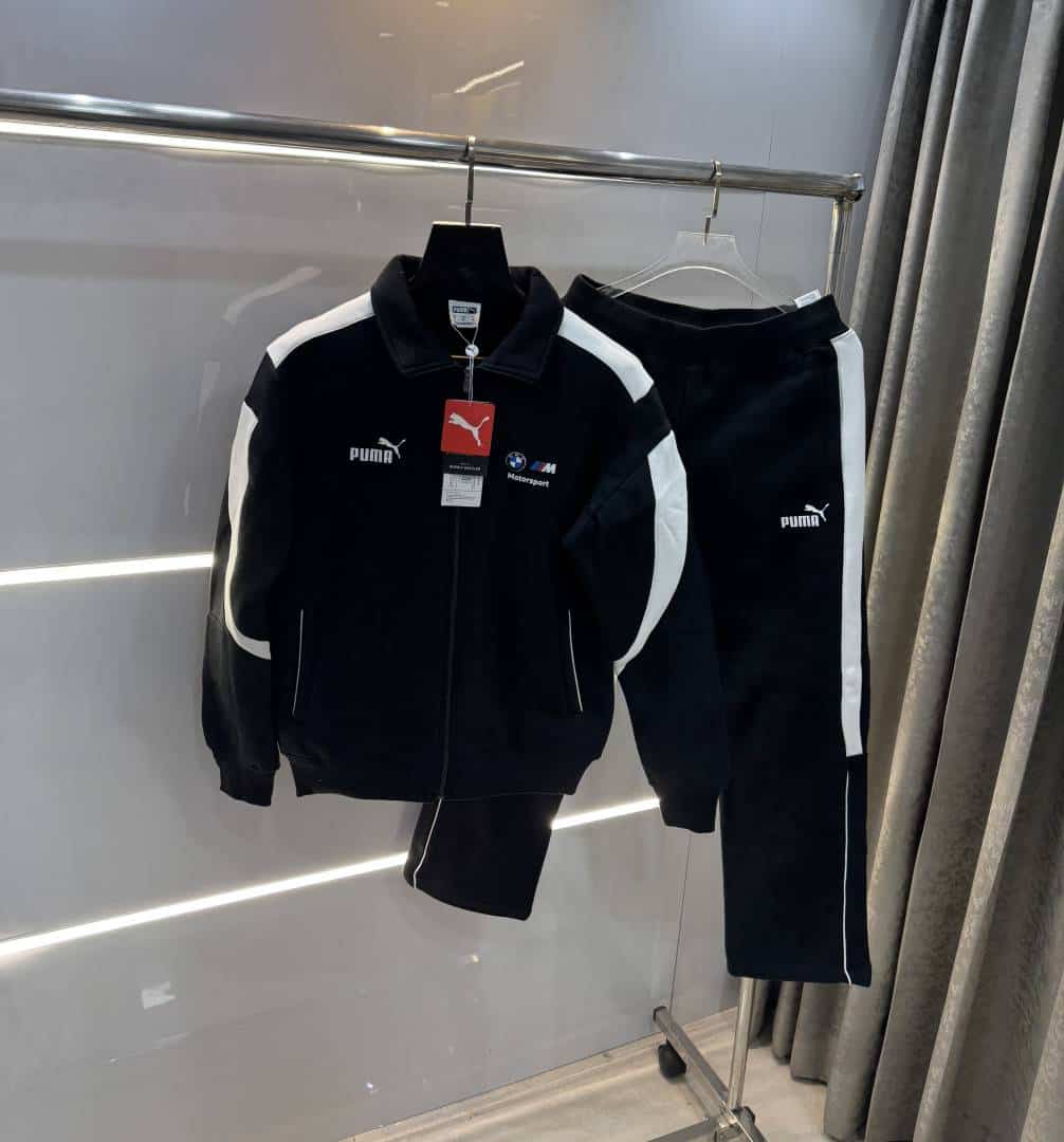 Pum a Black B-MW Edition Imported Tracksuit