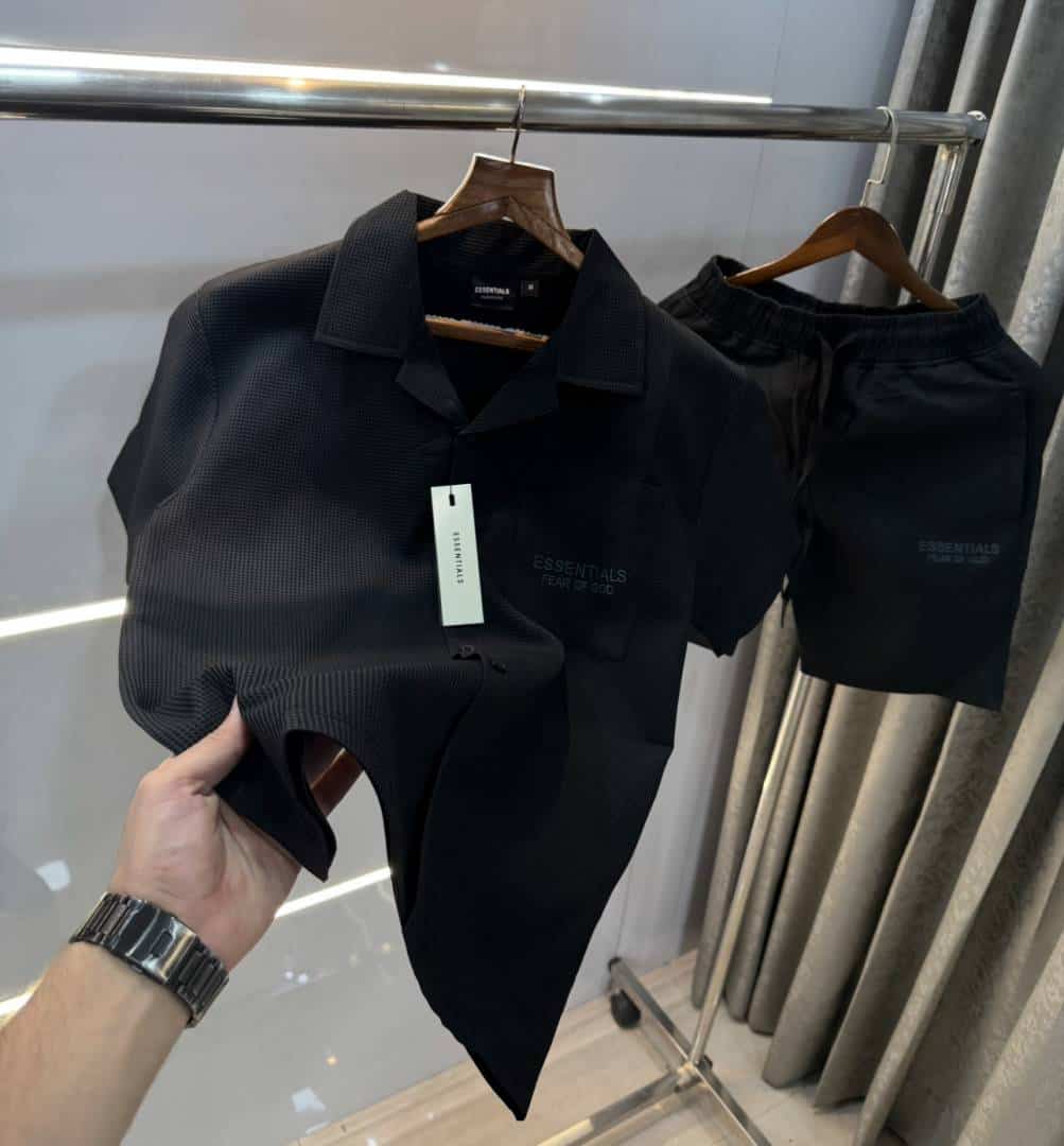 Essentia l Fea r of  god Black Imported Cord Set