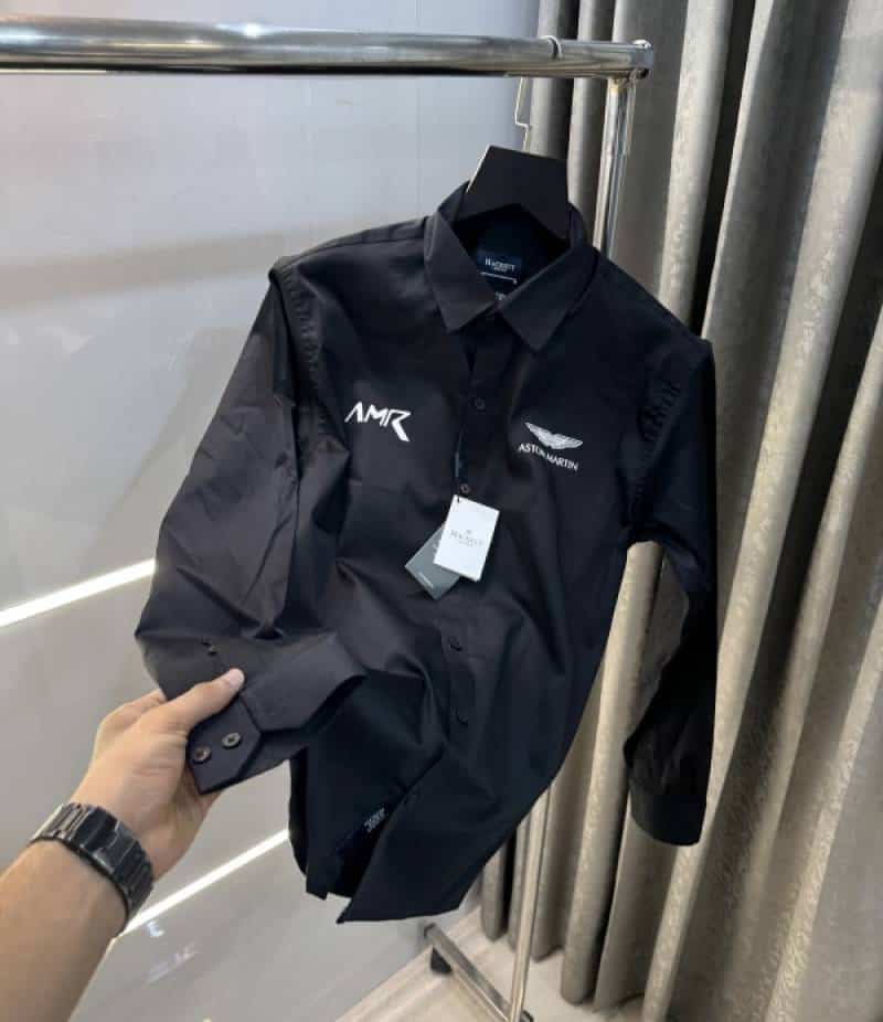 Hacket Aston Martin Black Premium Classic Shirt