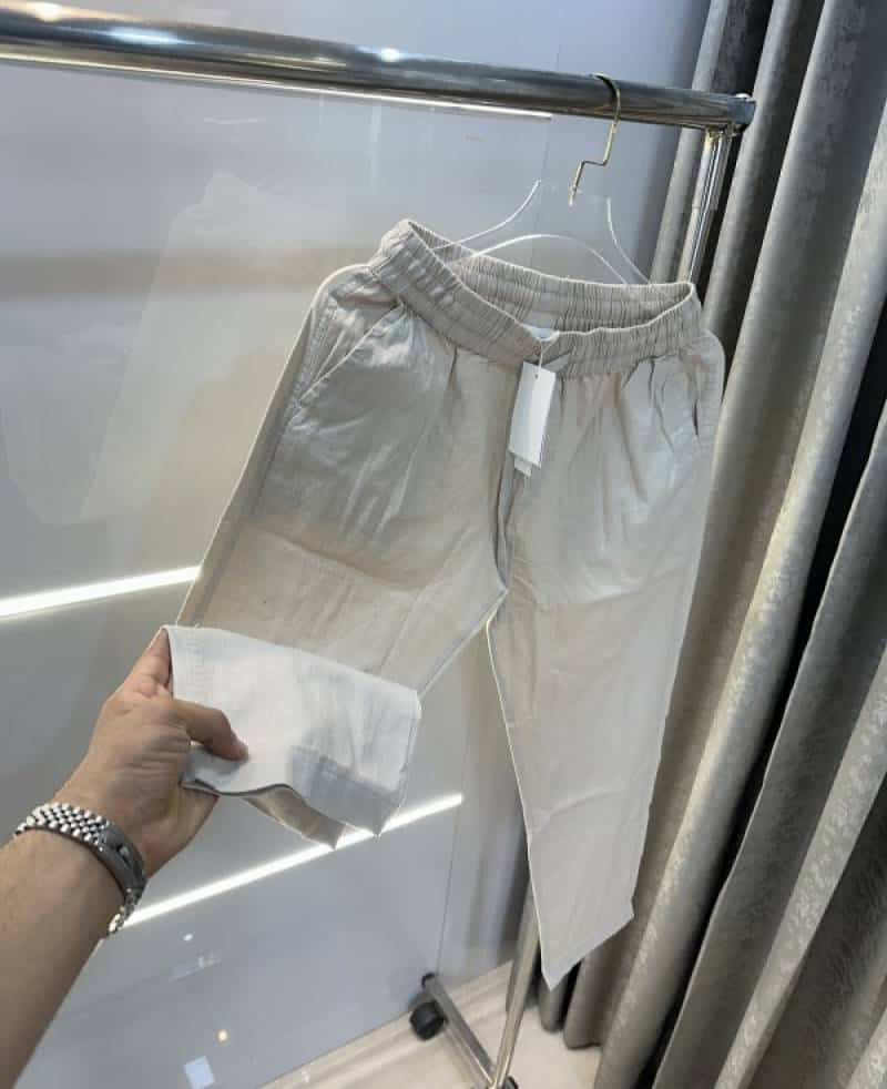 Zar a Light Cream 4 Premium Linen TrackPants