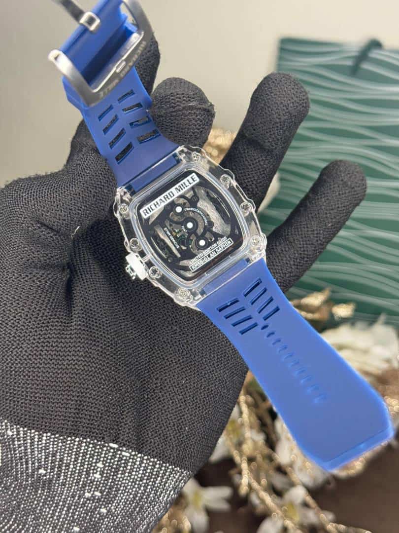 Richard Mille Non Chrono Mclaren Blue Chronograph Special Edition Watch