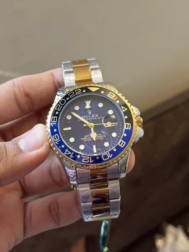 Role x GMT Master ll Blue Dial BB