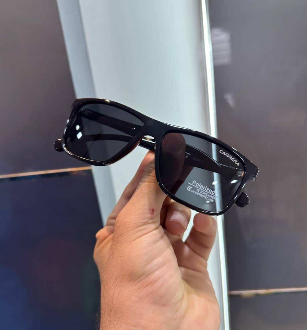 Carrera All Black Glossy Premium Shade 8656