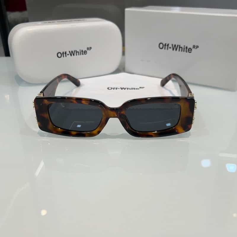 Off  White Tiger Design With Gold Premium Shade 777