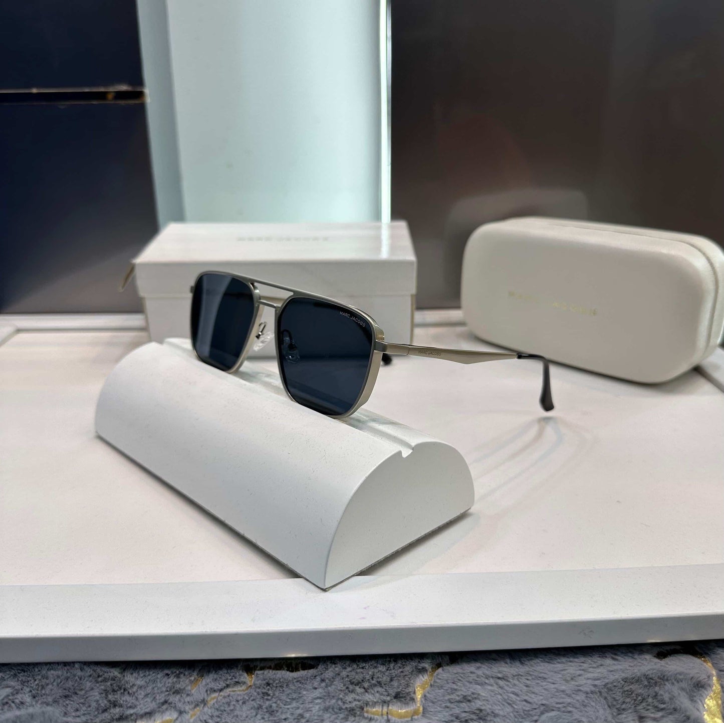 Marc Jacobs Silver Black Premium Shades 3036