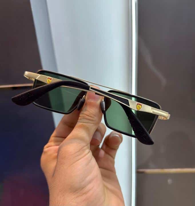 Ray  Ban Gold Green Premium Shade 2601
