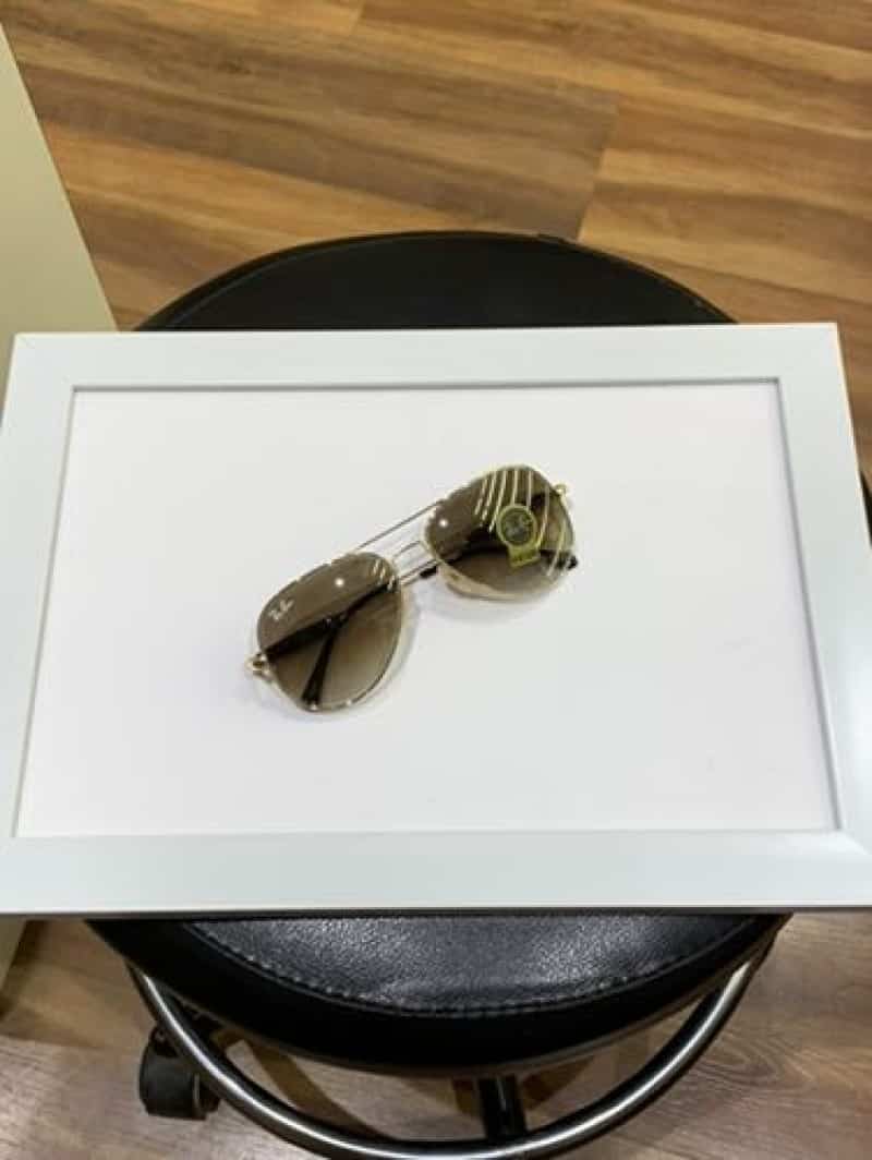 rayban 3517 brown shaded