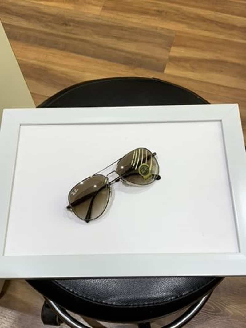 rayban 3517 brown shaded