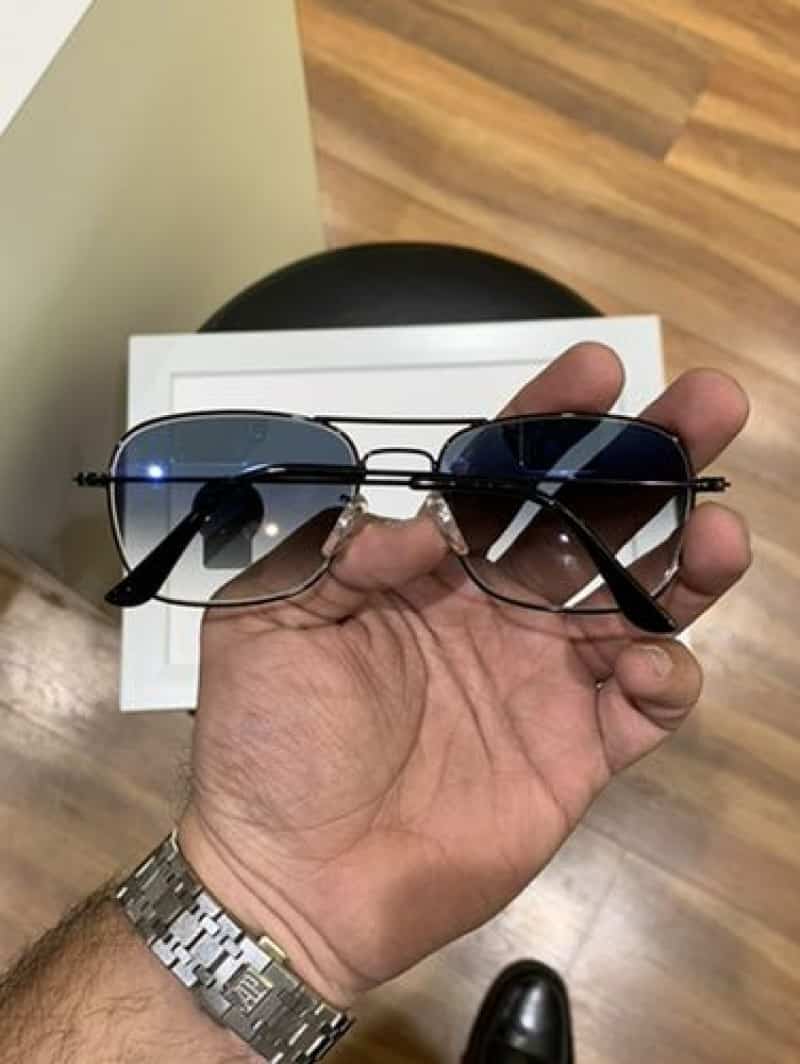 Rayban 3136 blue shaded