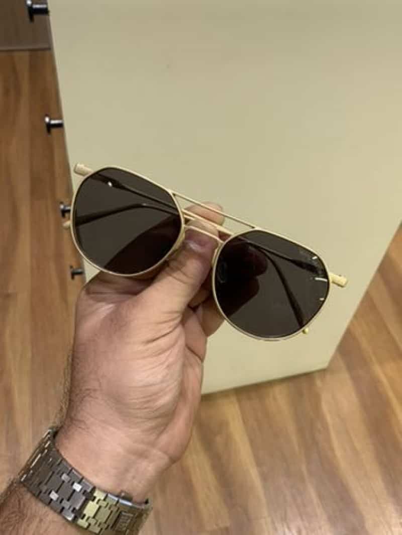marc jacobs metal gold black