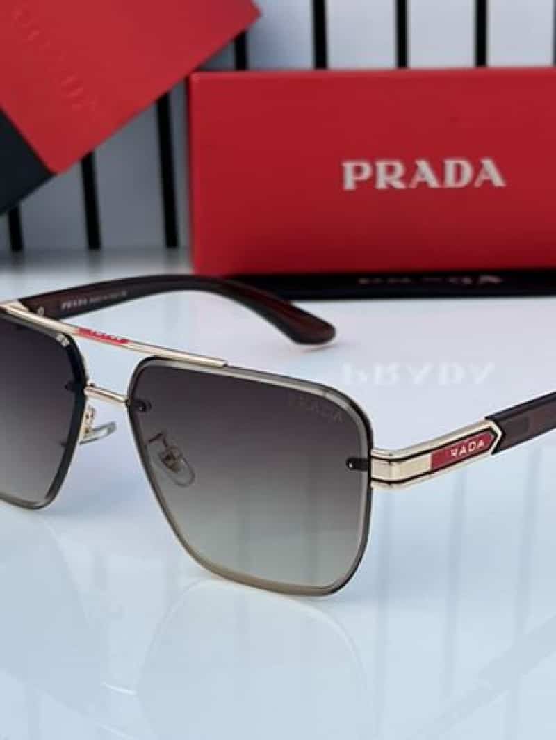 PRADA_449 gold brown