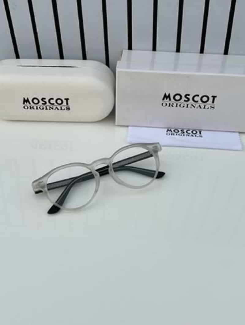 moscot 58760 white plano