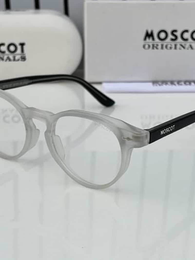 moscot 58760 white plano