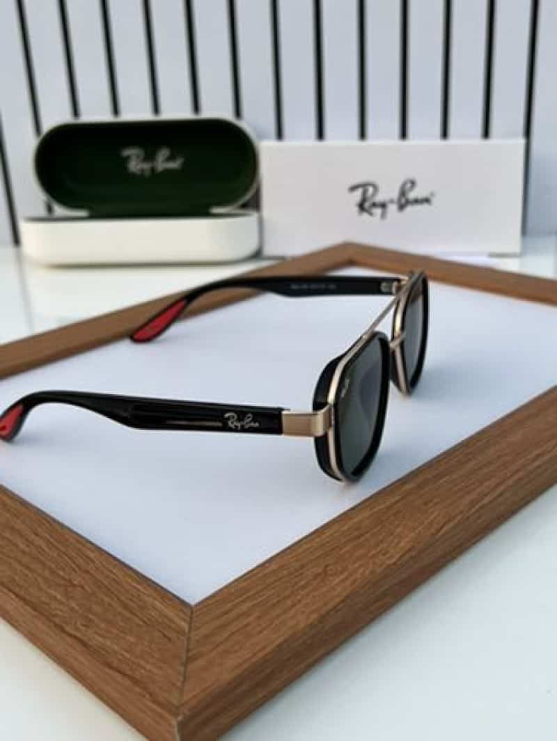rayban 3160 gold green