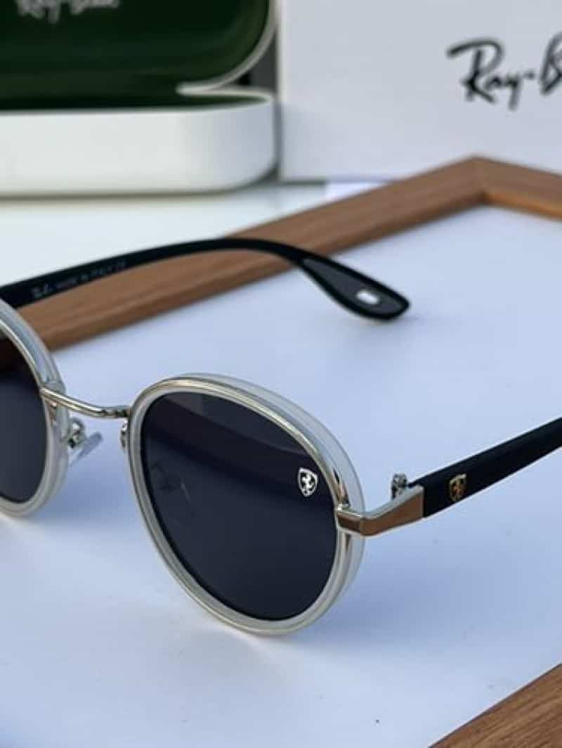 rayban 3675 white black