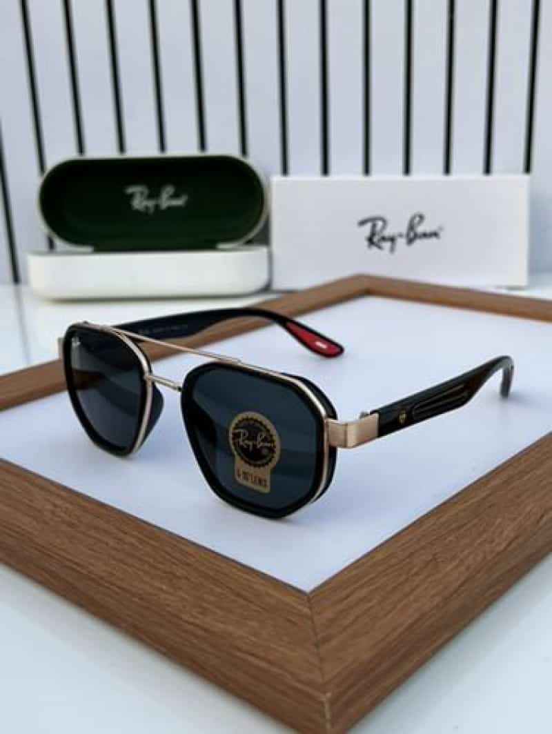 Rayban glass 3160 gold black