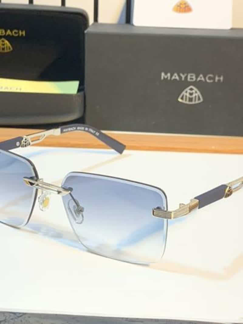 Maybach 55 silver blue