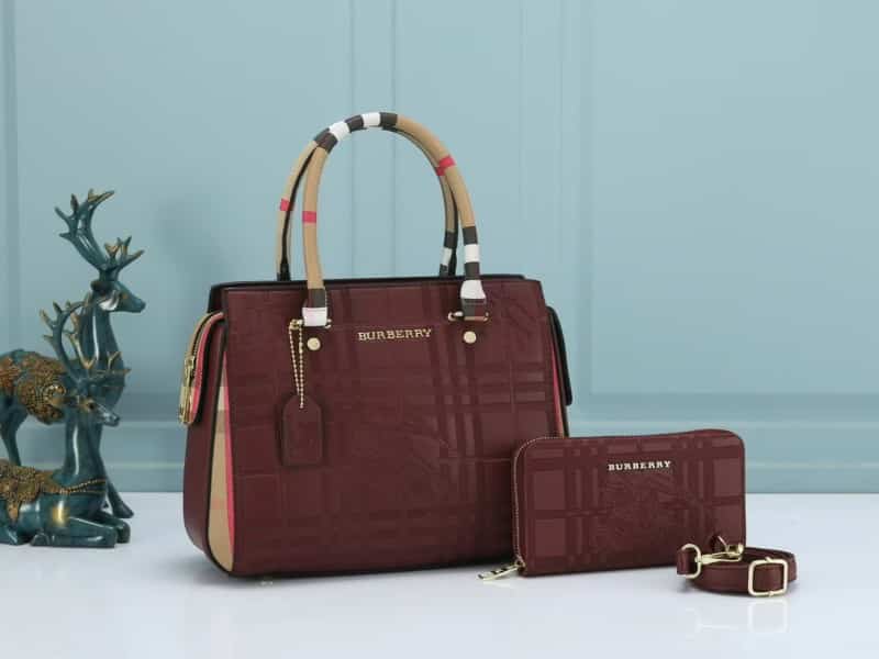 BURBERRY_Premium_2pcs_Handbag_Bag_with_wallet_763
