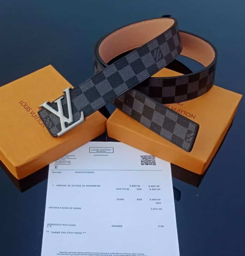 LOUIS VUITTON BELT LV 33