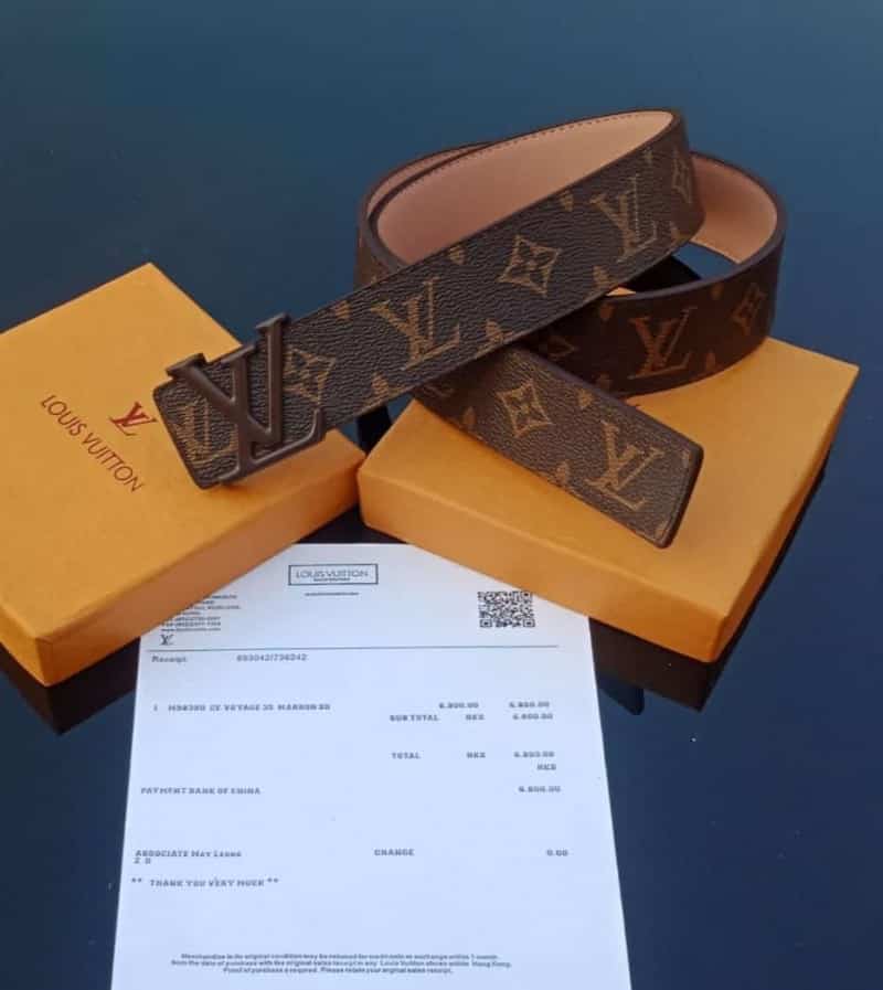 LOUIS VUITTON BELT LV 11
