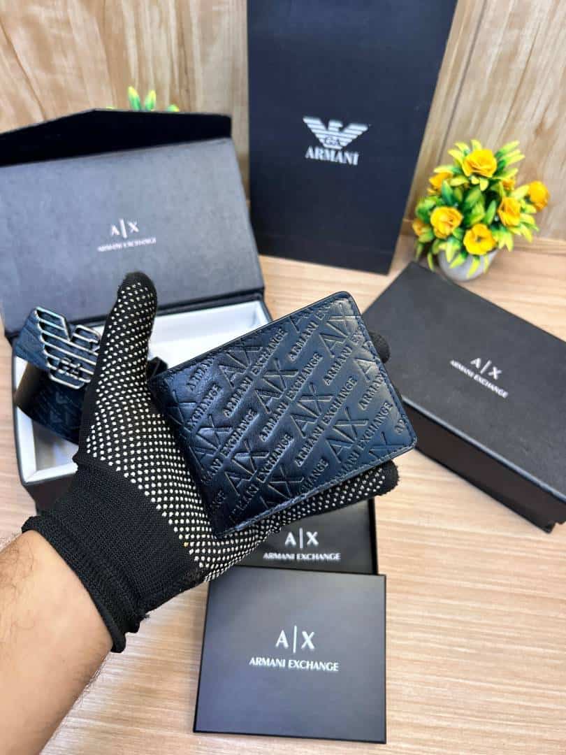 ARMANI_Premium_Belt_&_wallet_Combo_C421