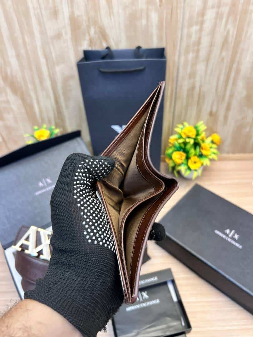 ARMANI_Premium_Belt_&_wallet_Combo_C418
