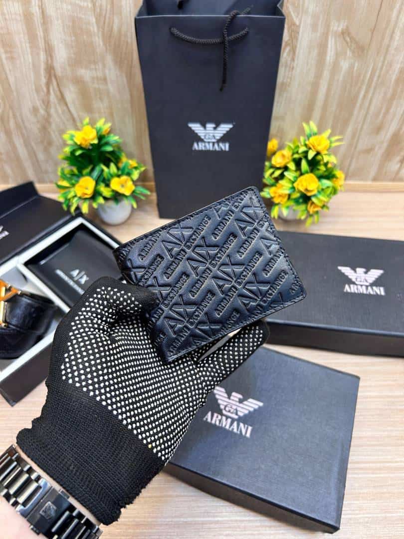 ARMANI_Premium_Belt_&_wallet_Combo_C415