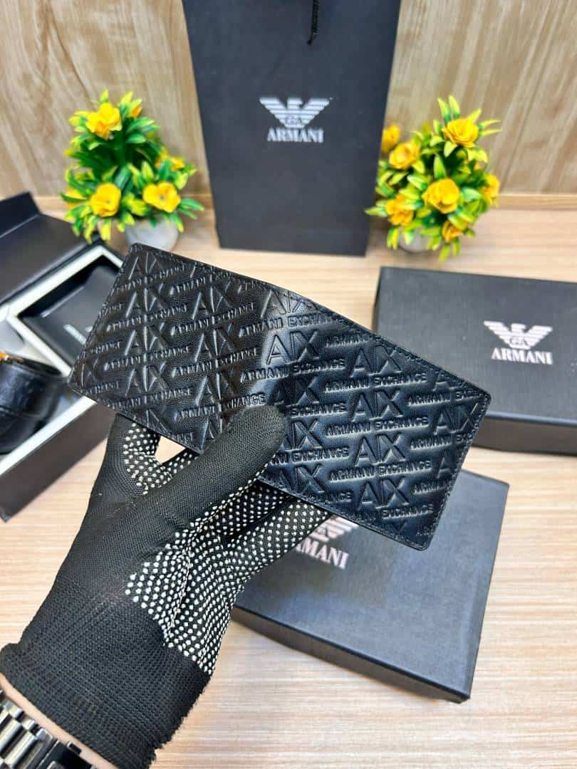 ARMANI_Premium_Belt_&_wallet_Combo_C415
